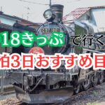 青春18きっぷ東京駅発2泊3日