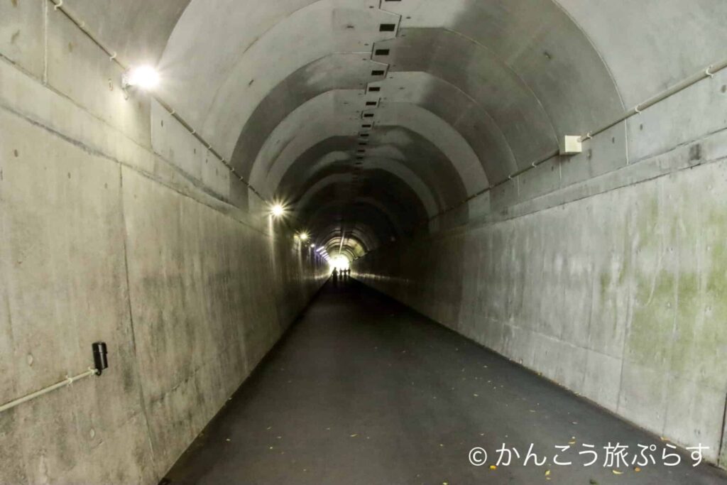 佐多岬のトンネル