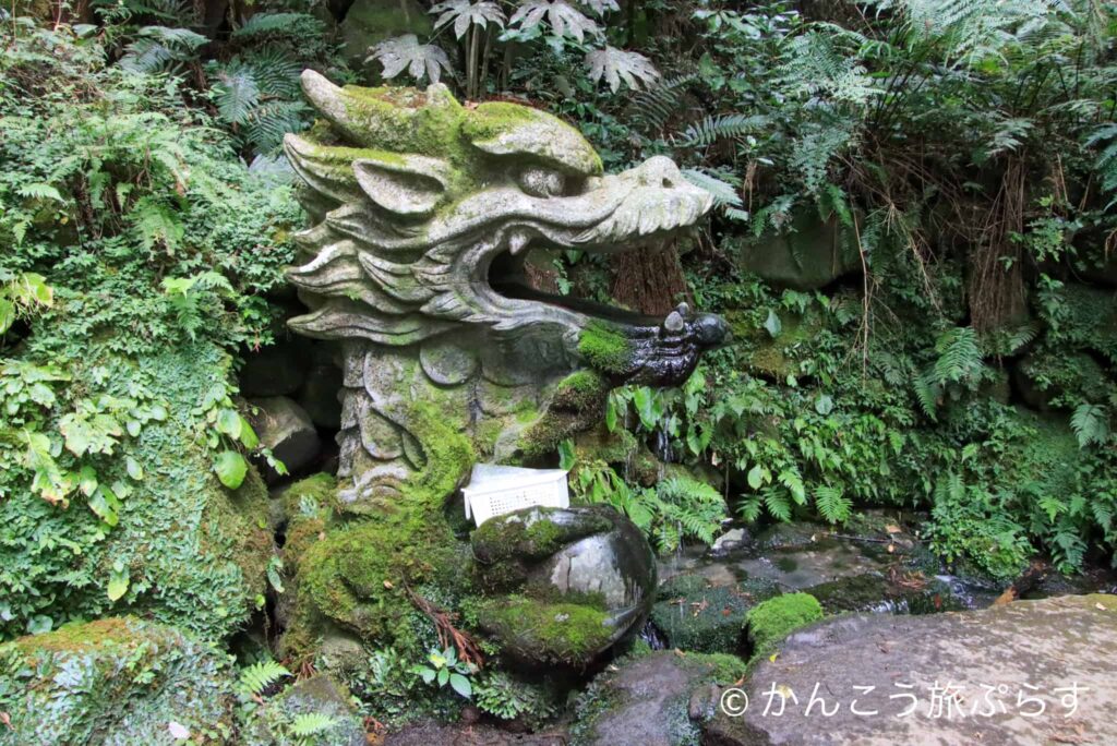 竜泉の蛇口