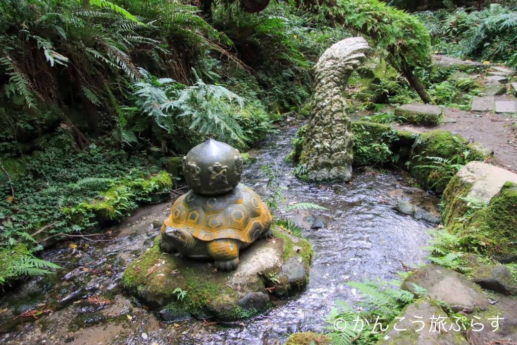 竜泉の蛇口